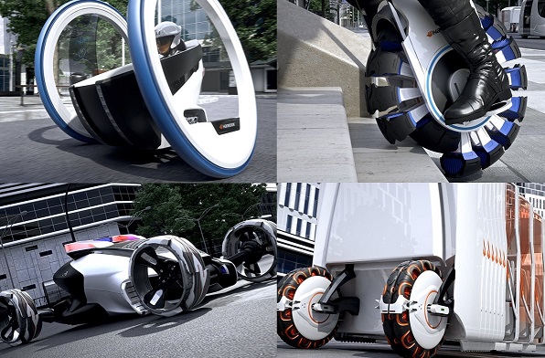 تایرهای عجیب برای وسایل نقلیه آینده