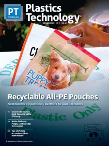 نشریه تکنولوژی پلاستیک‌ها در نوامبر ۲۰۱۹