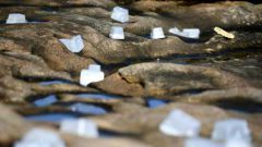Australian beaches littered with plastic